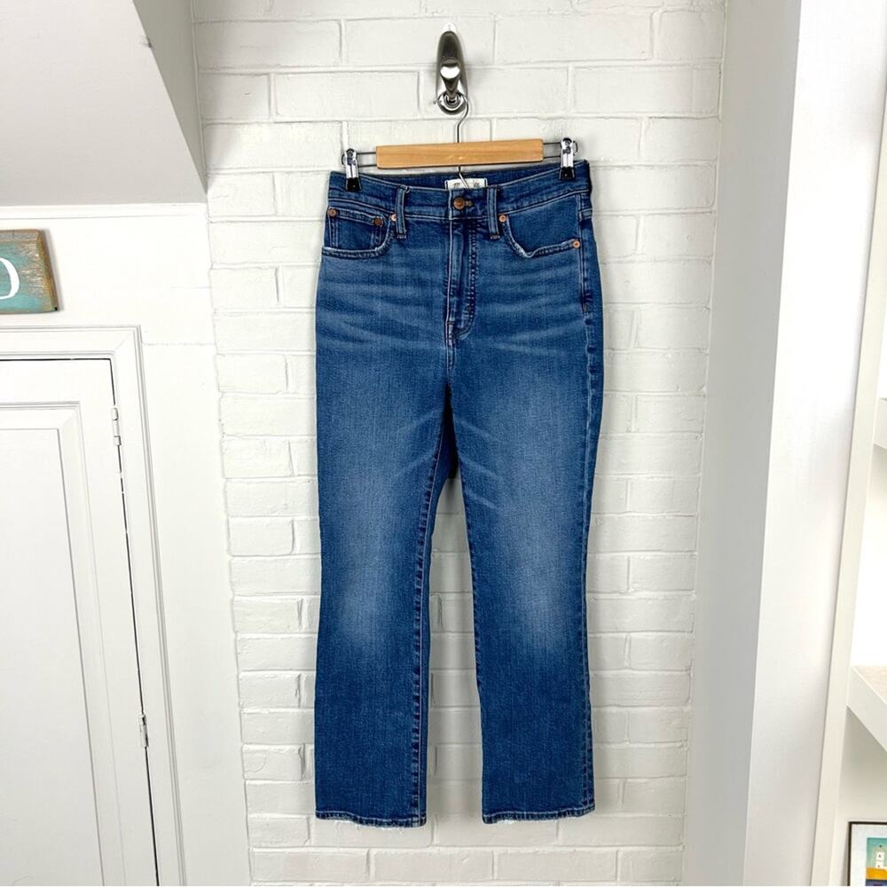 Madewell Slim Demi Boot Jeans Size 26